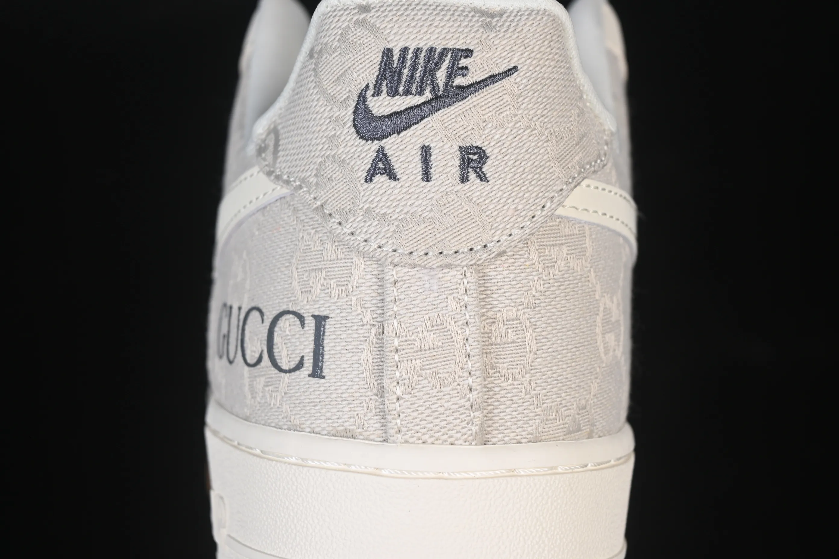 All categories Nk Air Force 1 Air Force series Nk Air Force 1 Low Air Force low-top Nike Air Force 1'07 Low Gucci co-branded soot raw rubber Air Force 1 low-top casual sneakers DK0188-084